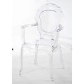 Kd Gold Transparent Napoleon Plastic Chair pour location et banquet (YC-P23-1)